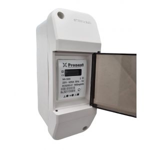 TABLERO + MEDIDOR MONOFASICO CON RESET 65A WIFI WA 3000 PRONEXT - Vista 1