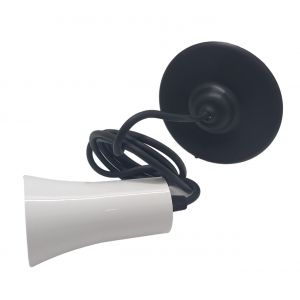 COLGANTE CRYSTAL COLORS TULIPAN BLANCO