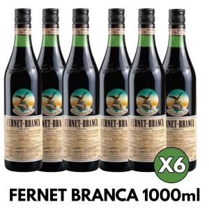 FERNET BRANCA BOTELLA 1000 ML X6 UNIDADES - Vista 1