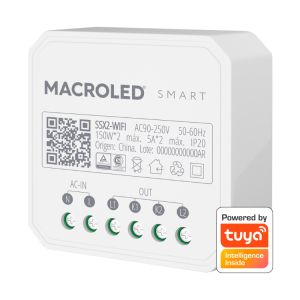 INTERRUPTOR SMART MACROLED - Vista 1