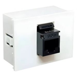 MODULO TOMA DE COMPUTADORA RJ45 - CAT 5 CAMBRE