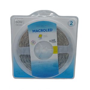 CINTA LED 60W 12V 2835 IP 66 X 5 MTS MACROLED - Vista 1