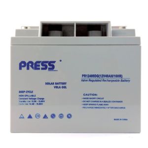 BATERIA DE GEL DE 12V 40 AH PRESS CICLO PROFUNDO