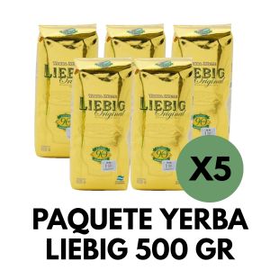 PAQUETE YERBA LIEBIG 500 GR X 5 UNIDADES - Vista 1