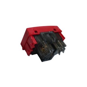 MODULO 1 TOMACORRIENTE  TENSION DIFERENCIADA ROJO 10A PLEIN EXULTT - Vista 1