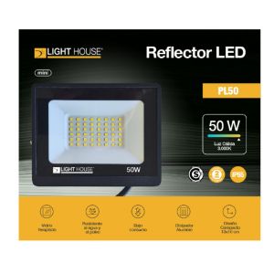 REFLECTOR LED 50W EXTERIOR CALIDO LIGHT HOUSE - Vista 1