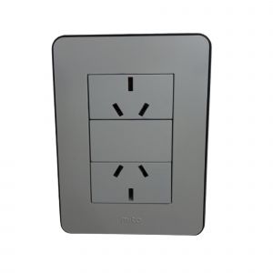 LLAVE TOMA DOBLE JELUZ VERONA MITO ARMADA BL/NG