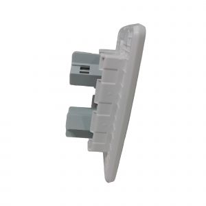 LLAVE TOMA DOBLE JELUZ VERONA MITO ARMADA BL/BL - Vista 1