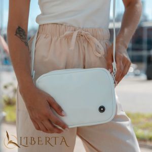 CARTERA BANDOLERA JULI MODERNA C/ CIERRE ECO CUERO LIBERTA - Vista 13