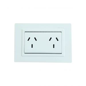 SET ARMADO TOMACORRIENTES (DOBLE) 10A (1 MODULO) LINEA URBANA EXULTT