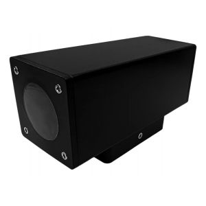 APLIQUES PARED DICRO CUADRADO BIDIRECCIONAL CANDELA COLOR NEGRO IP65 - Vista 3