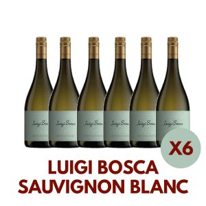 VINO LUIGI BOSCA SAUVIGNON BLANC 750 CC X 6 BOTELLAS - Vista 1
