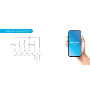 INTERRUPTOR SMART MACROLED - Vista 4