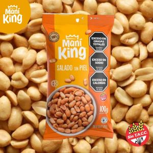 MANI SALADO MANI KING SIN PIEL 100 GR - Vista 2