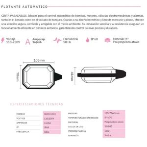 FLOTANTE AUTOMATICO TI 1.5 MTS - Vista 2
