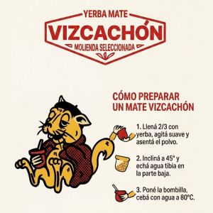YERBA POR PACK DE 10 DE 500G VIZCACHON - Vista 2