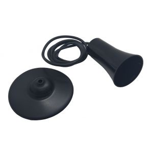 COLGANTE CRYSTAL COLORS TULIPAN NEGRO