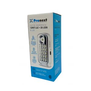 LUZ DE EMERGENCIA SPOT LIGHT LINTERNA DE 20 LEDS PRONEXT - Vista 1