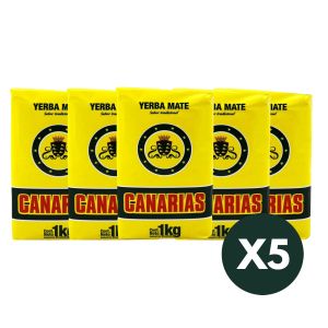 YERBA MATE CANARIAS 1KG X 5 UNIDADES - Vista 1