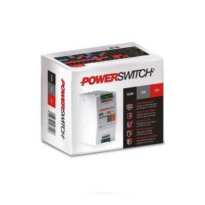 FUENTE LED SWITCHING 12V 10A 120W IP20 PARA RIEL DIN POWER SWITCH - Vista 1