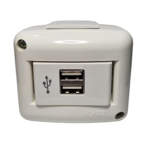 1 TOMA USB DOBLE CONECTOR 2A SUPERFICIE LINEA URBANA EXULTT