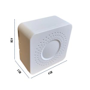 INTERRUPTOR 2 SALIDAS SMART WIFI 16A TOTAL PRONEXT - Vista 1
