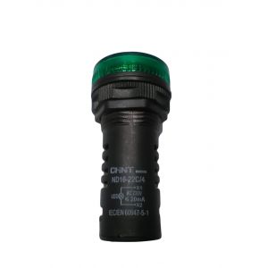 LLAVE PILOTO OJO DE BUEY 22MM 230V CHINT - Vista 2