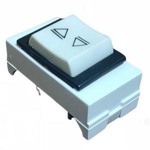 MODULO PULSADOR COMANDO DE CORTINA JELUZ PLATINUM BLANCO