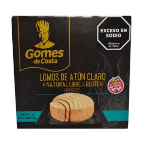 LATA DE LOMO ATUN CLARO AL NATURAL GOMES 170 GR (11785) - Vista 1