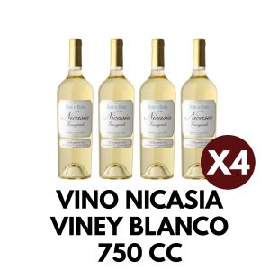 VINO NICASIA VINEY BLANCO 750 CC X 4 - Vista 1