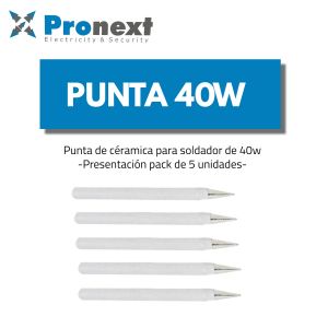 PUNTA CERAMICA PARA SOLDADOR 40W PRONEXT - Vista 1