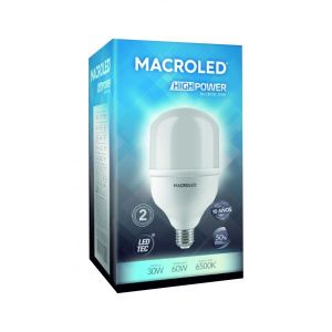 LAMPARA GALPONERA LED 30W E27 MACROLED - Vista 3