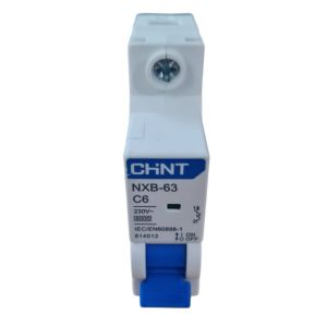 LLAVE TERMICA UNIPOLAR 1X6A 6KA CURVA C CHINT - Vista 3