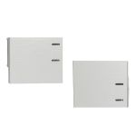 MODULO LLAVE DE 2 PUNTO (MEDIO TECLON) 10A JELUZ PLATINUM BLANCO