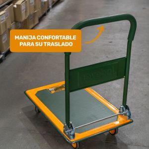 CARRETILLA DE PLATAFORMA PLEGABLE - CAPACIDAD: 300KGS JADEVER - Vista 3