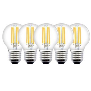 LAMPARA LED GOTA FILAMENTO 4W CANDELA X  5 UNIDADES