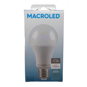 LAMPARA BULBO LED 11.5W E27 MACROLED - Vista 4