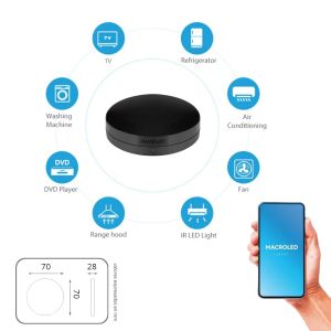 CONTROL REMOTO UNIVERSAL SMART INFRAROJO MACROLED - Vista 3
