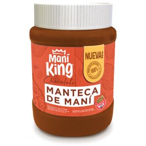 MANTECA DE MANI KING C/CHOCOLATE 350 GR