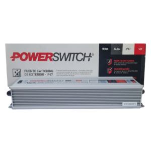 FUENTE LED SWITCHING 12V 12.5A 150W IP67 POWER SWITCH - Vista 2