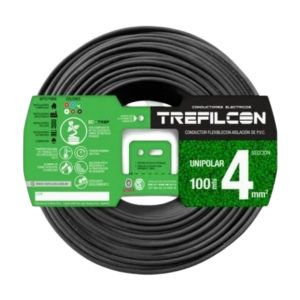 CABLE TREFILCON UNIPOLAR 4 MM X 100 MTS - Vista 5