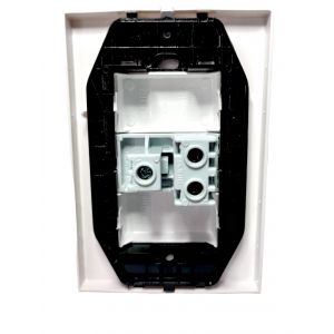 LLAVE ARMADA 1 TOMA 20A JELUZ PLATINUM BLANCO - Vista 2