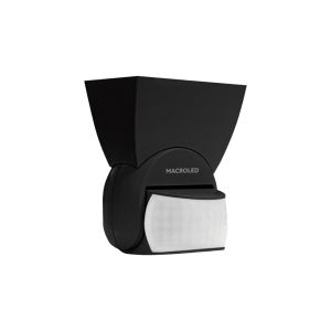 SENSOR DE MOVIMIENTO 180° PARED 1200W IP65 12 MTS DE ALCANCE MACROLED - Vista 1