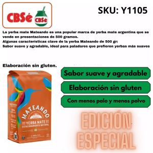 PAQUETE YERBA MATEANDO 500 GR - Vista 2