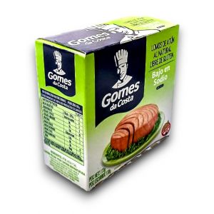 LATA DE LOMO DE ATUN AL NATURAL BAJO EN SODIO GOMES 170 GR (12065) - Vista 1