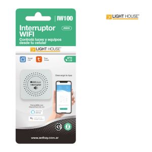 INTERRUPTOR WIFI HASTA 2200 W 10A LIGHT HOUSE - Vista 2