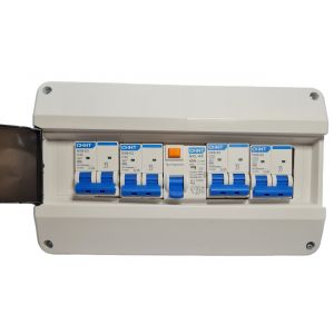 KIT 4 TERMICAS 32AMP + 1 DISYUNTOR 40AMP + TABLERO 12 MODULOS