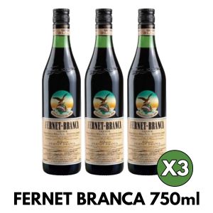 FERNET BRANCA BOTELLA 750 ML X 3 UNIDADES - Vista 1