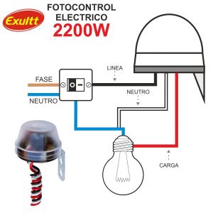 FOTOCONTROL ELECTRICO 2200W EXULTT - Vista 1