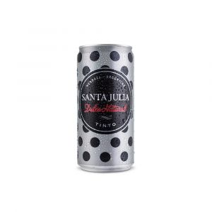 VINO SANTA JULIA DULCE TINTO LATA 269 CC VINO SANTA JULIA DULCE TINTO LATA 269 CC